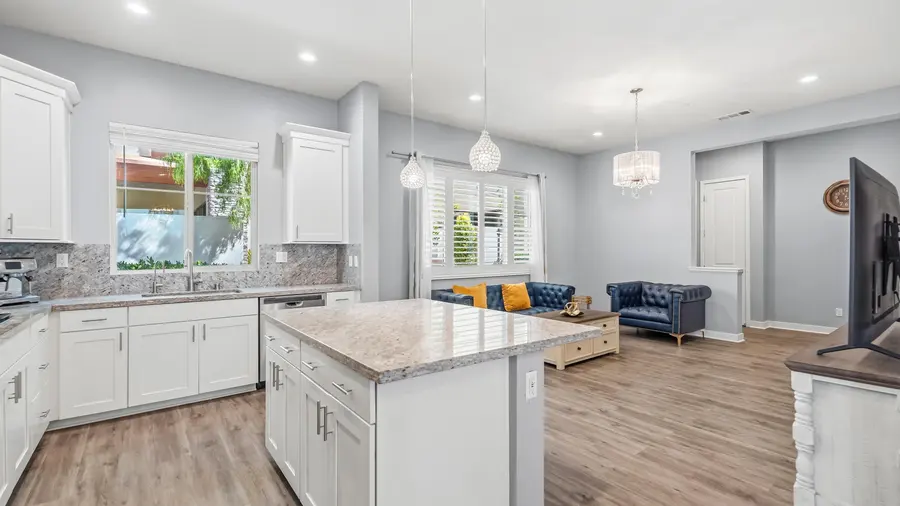 Kitchen toward the dining area
