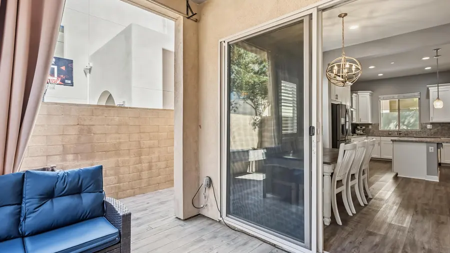 Patio toward the dining room