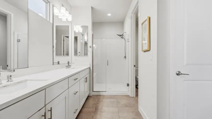 Primary bath and shower