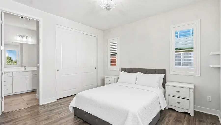 Second bedroom, virtually staged